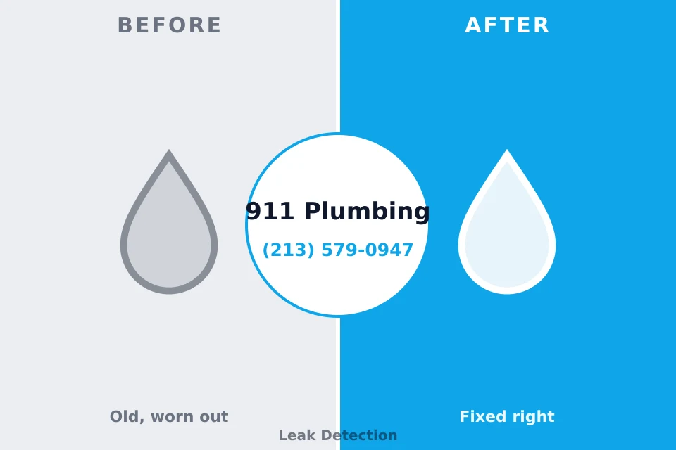 Before and after: plumbing company Mount Sinai, NY